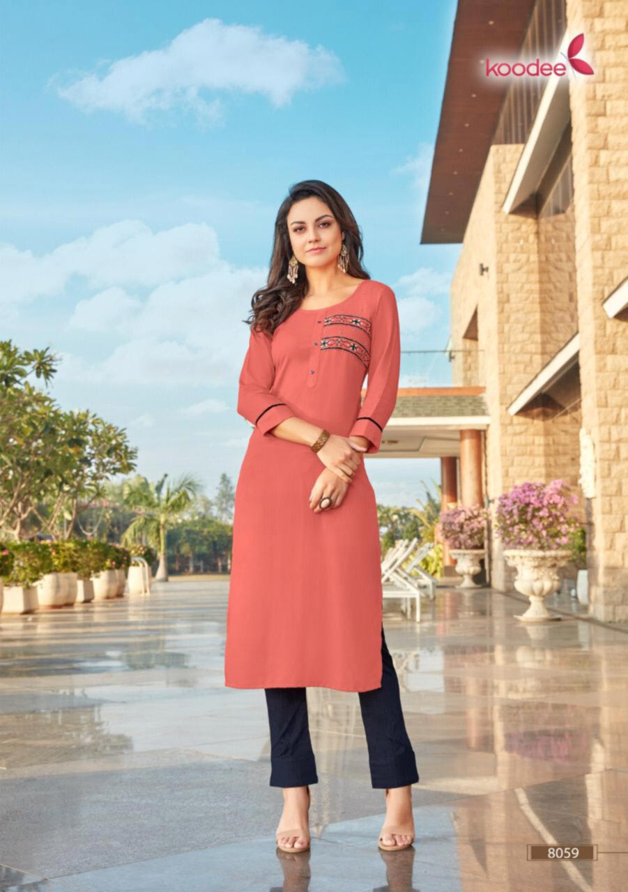 Koodee Instagirl Vol-3 Pant Kurti Supplier Koodee Instagirl Vol-3 Pant Kurti Supplier